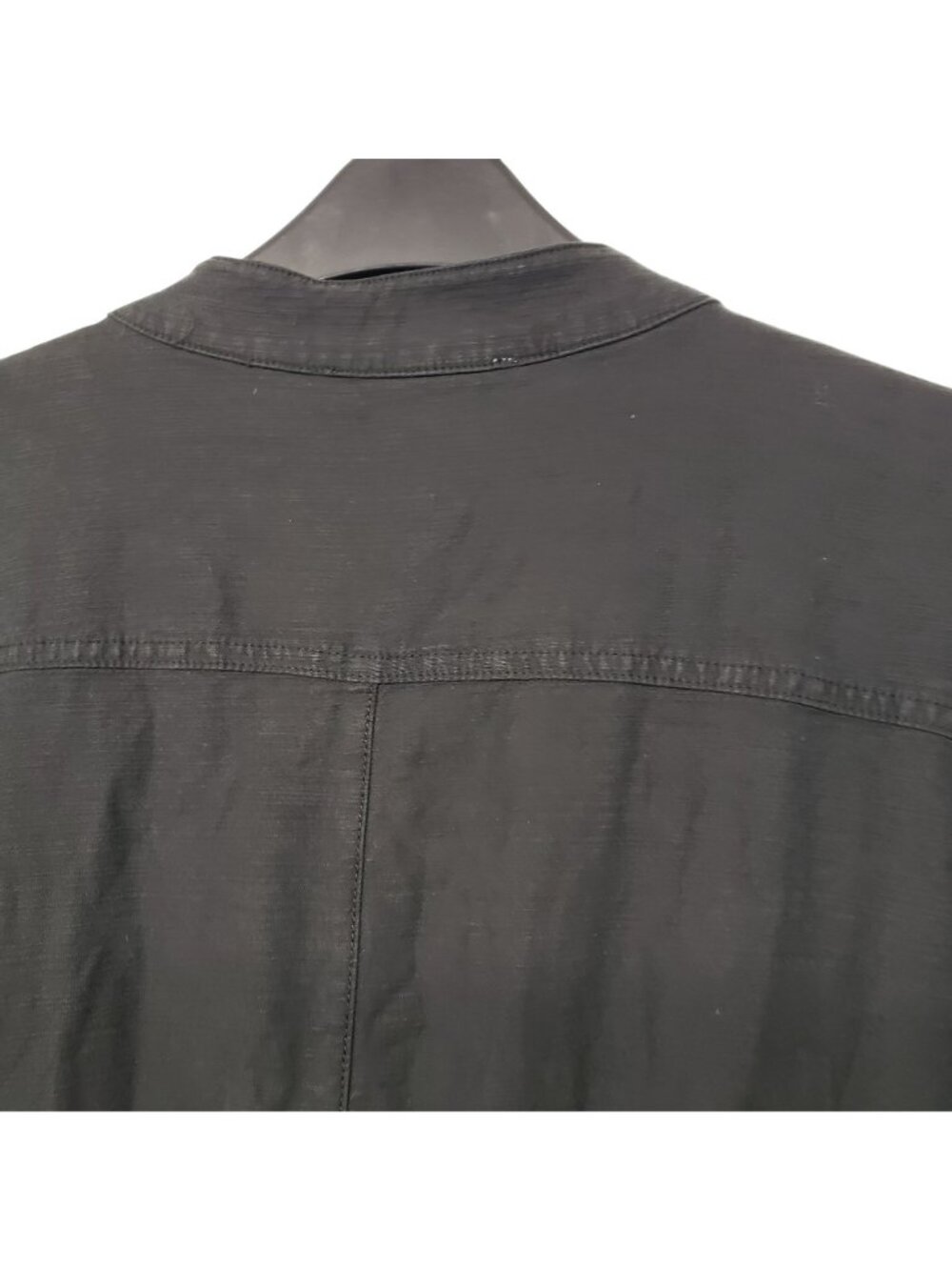 Anthropologie Charlize Utility Coveralls Black Gray Womens L - Picture 4 of 12